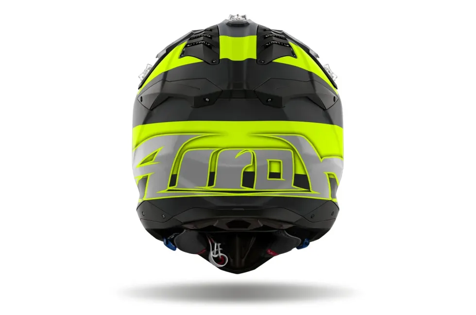 Airoh Hjälm Aviator 3 Monarch Gul Matt