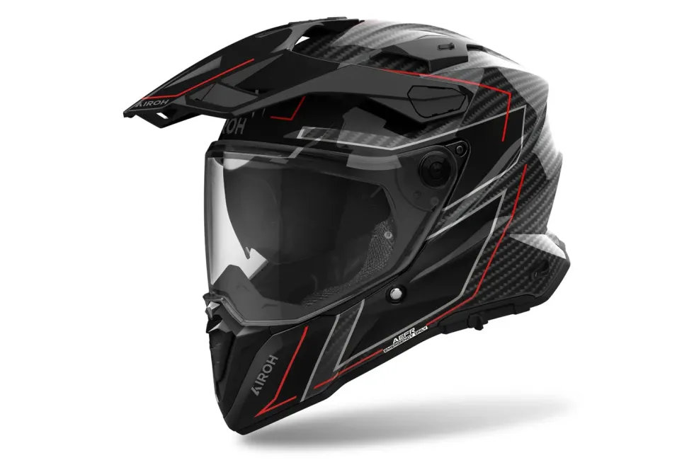 Airoh Hjälm Commander 2 Carbon Stylish glansig