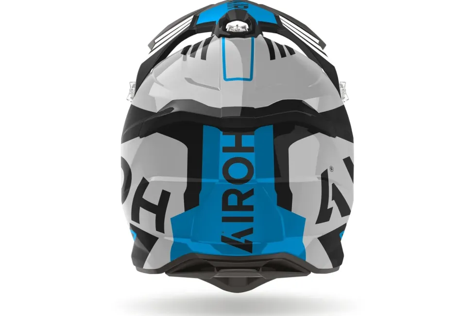 Airoh Hjälm Strycker Brave blå grå