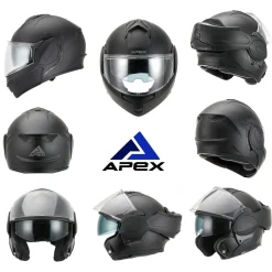 AMOQ Helmet MI200 mattsvart