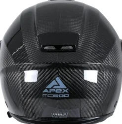 APEX Hjälm MC500 Carbon glansig