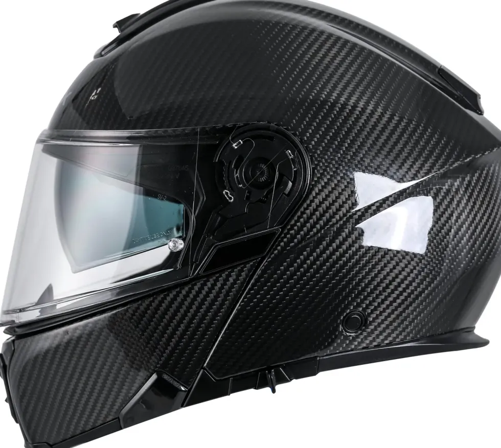 APEX Hjälm MC500 Carbon glansig