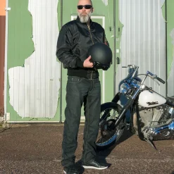 4Bikers Bad Bomber Svart Herr