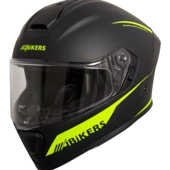 4Bikers Fibertech Matt Black Fluo