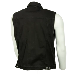 4Bikers Jeansväst Svart