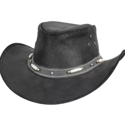 4Bikers Skinnhatt Svart Oilskin