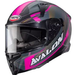 Caberg Avalon X Optic Matt Svart/Grå/Rosa