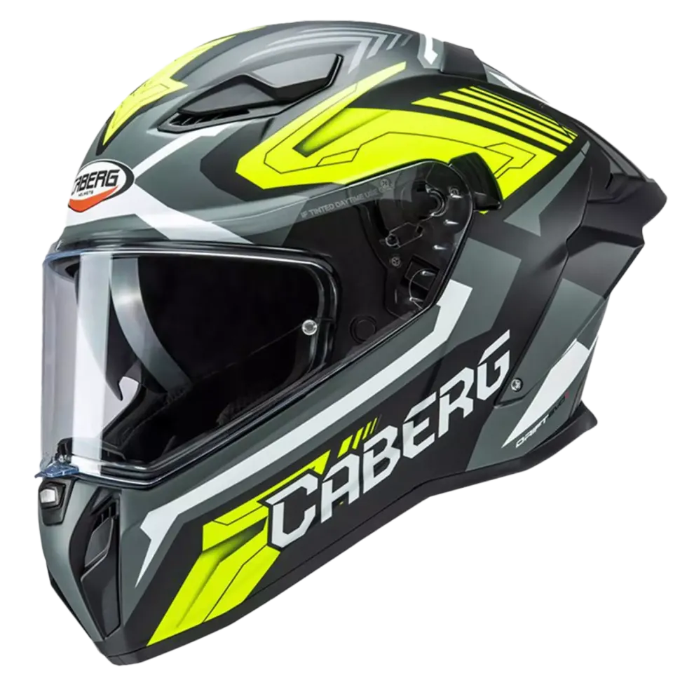 Caberg Drift Evo II Jarama Matt Svart/Grå/Neongul