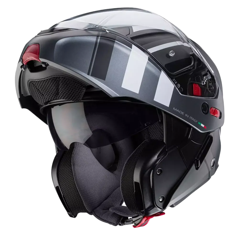 Caberg Horus X Road Matt Svart/Matt Grå/Vit