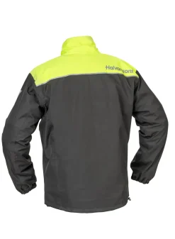 Halvarssons Regnjacka Bofallet HV Gul/Svart Kort & Bred