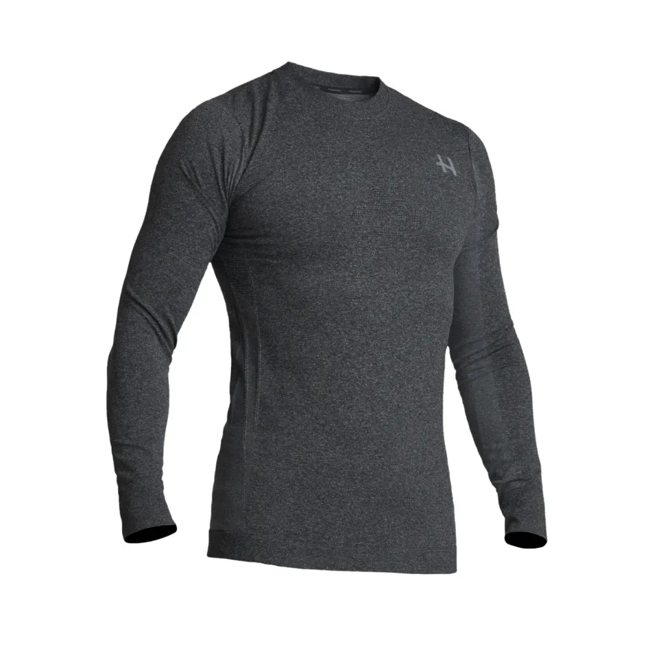 Halvarssons Tröja Core-knit Seamless Svart