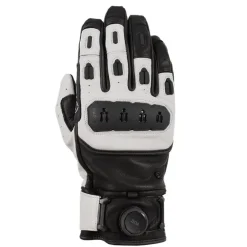 Handske Knox Orsa Leather Mk3 Svart/Vit