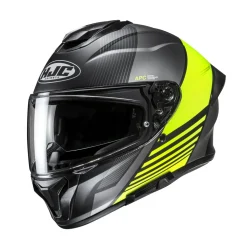 HJC Helmet C71 Morix Svart/Fluo Gul MC3HSF