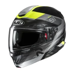 HJC RPHA 91 Madal Svart/Fluo Gul MC3H