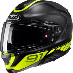 HJC RPHA 91 Rafino Svart/Fluo Gul