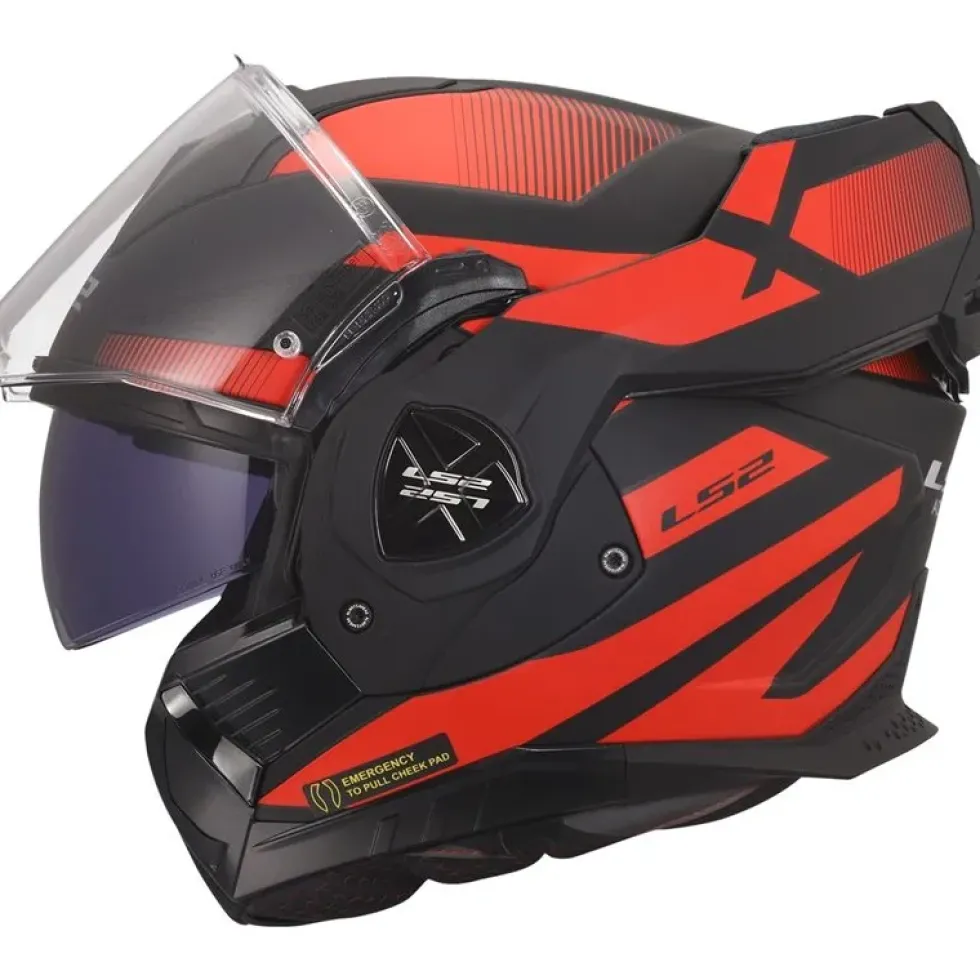 Hjälm Ls2 Ff901 Advant X Nova Svart/Röd
