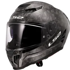 Hjälm Ls2 Ff807 Dragon Carbon Forged Svart