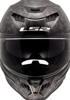 Hjälm Ls2 Ff807 Dragon Carbon Forged Svart