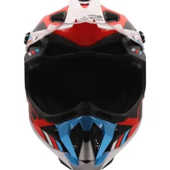 Hjälm Ls2 Mx700 Subverter Stomp Vit/Blå/Röd
