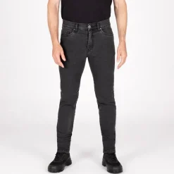Jeans Knox Colton Slim Herr Kolgrå