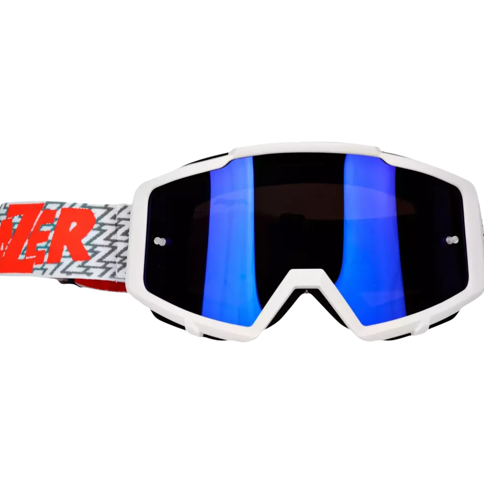 Lazer Track Glasögon Vit/Spegel