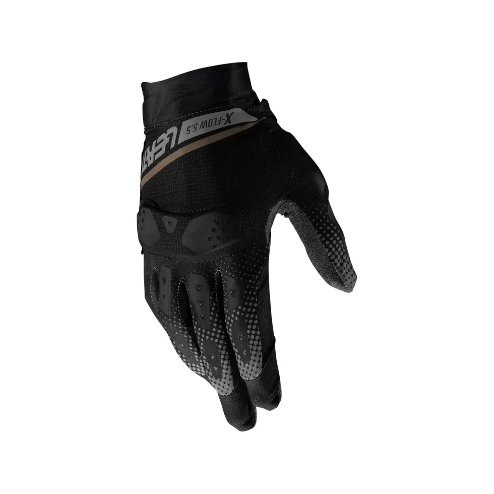 Leatt Handske ADV X-Flow 5.5 Short Stealth Svart/Grå