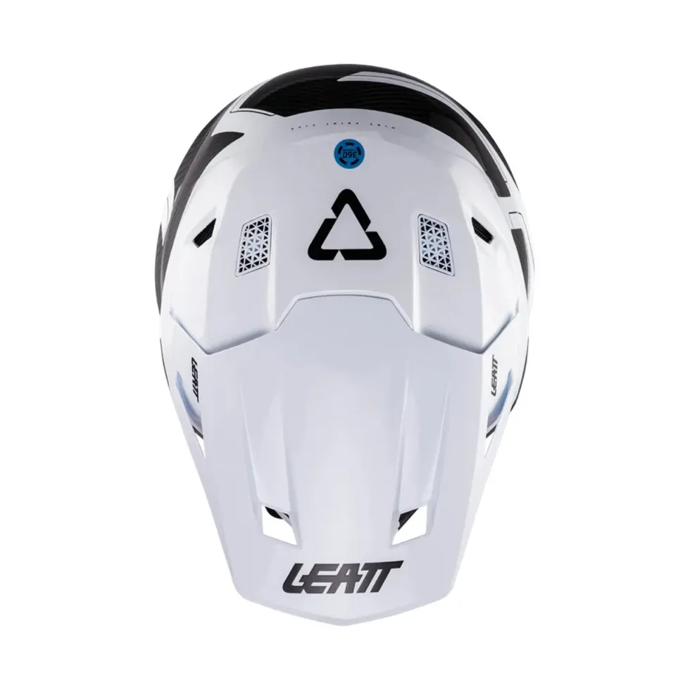 Leatt Hjälm+Goggles Moto 9.5 Carbon/Vit V26