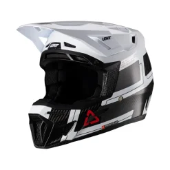 Leatt Hjälm+Goggles Moto 9.5 Carbon/Vit V26