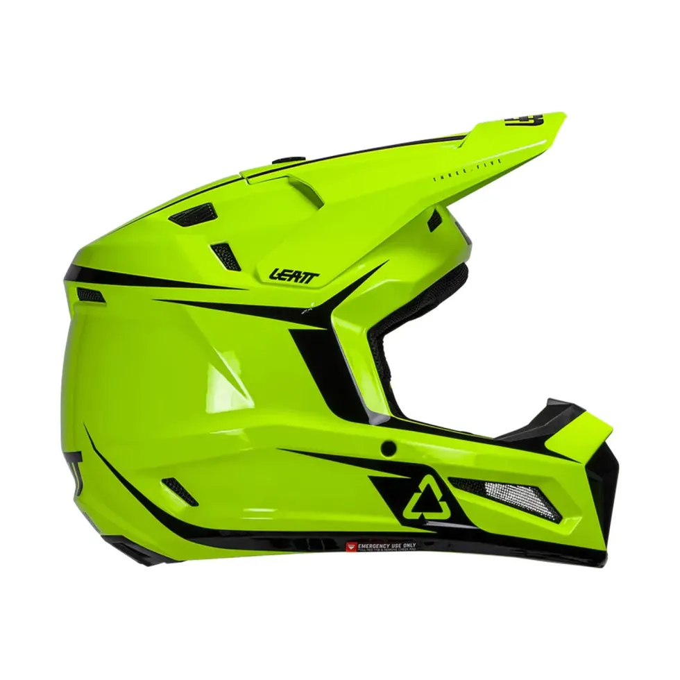 Leatt Hjälm+Goggles Moto 3.5 Jr Neon Gul V26