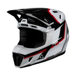 Leatt Hjälm+Goggles Moto 7.5 Vit/Röd V26