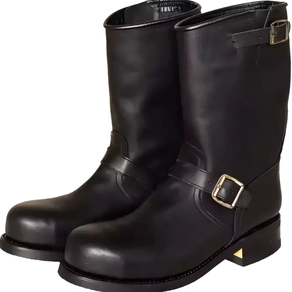 Primeboots Engineer Svart