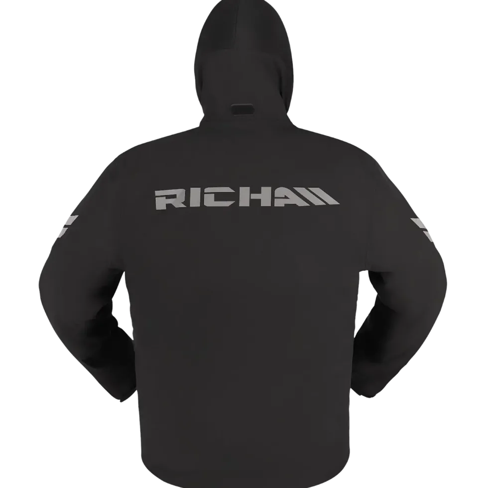 Richa Rain Stretch 2L Hoodie Black