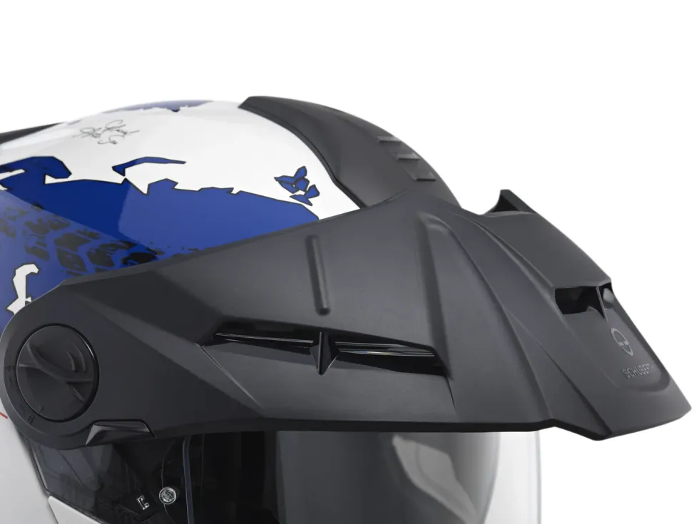 Schuberth Hjälm E2 Atlas vit/blå