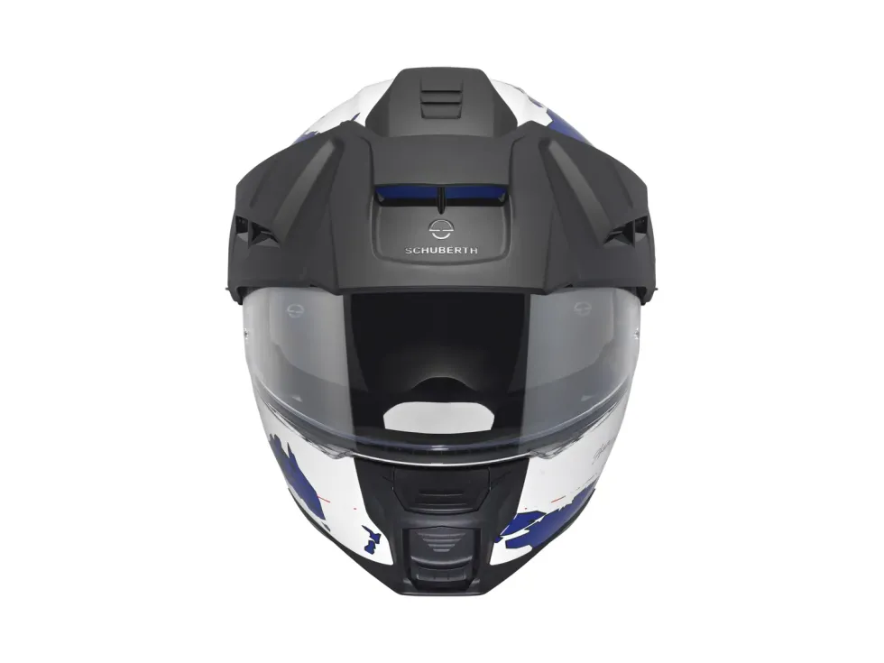 Schuberth Hjälm E2 Atlas vit/blå