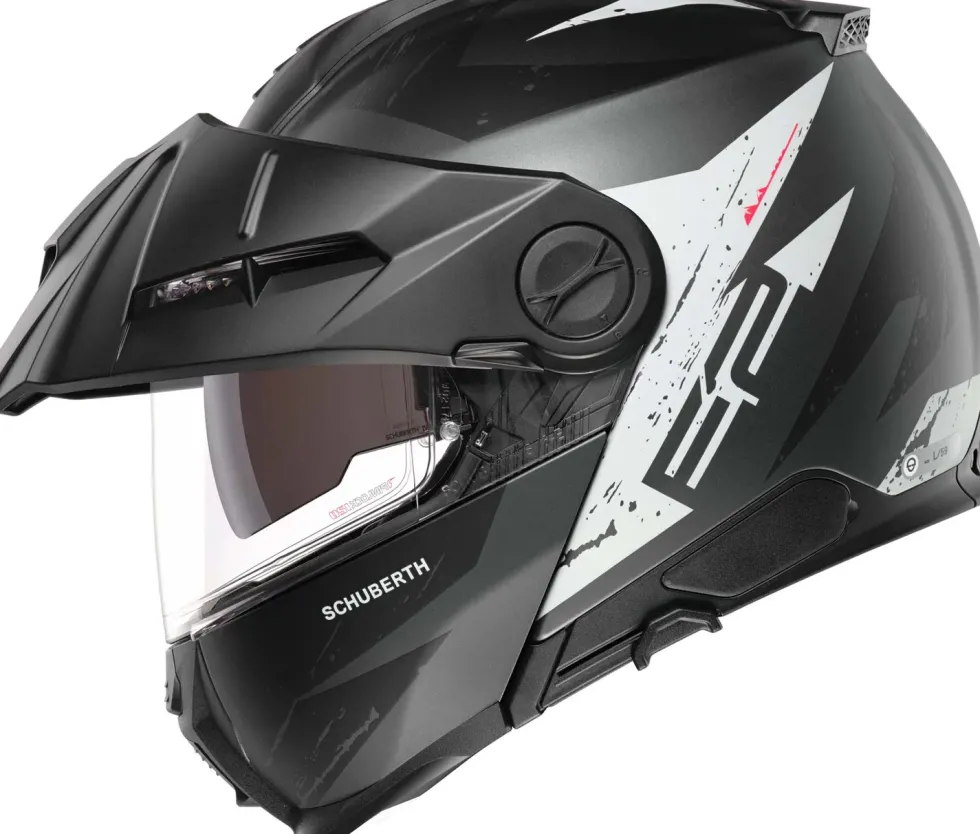 Schuberth Hjälm E2 Explorer Matt Antrasit