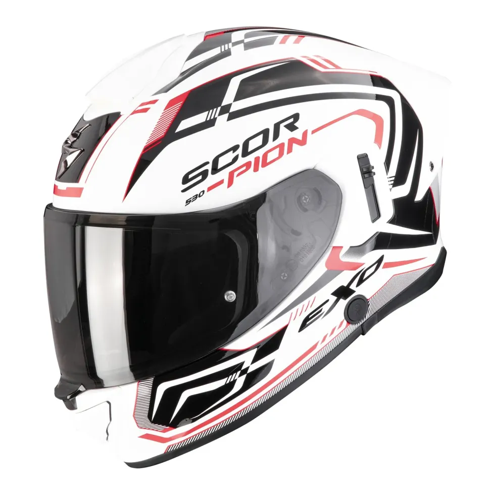SCORPION Helmet EXO-530 AIR SLOPE White-Black-Red