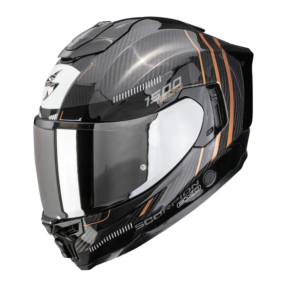 SCORPION Helmet EXO-1500 CARBON AIR ZITY Black-Copper