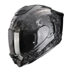 SCORPION Helmet EXO-1500 ONYX CARBON AIR SOLID Black
