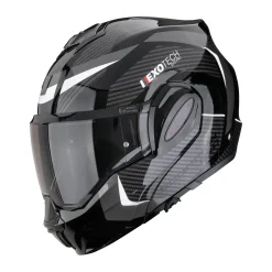 SCORPION Helmet EXO-TECH EVO PRO ACUTI Black-Silver