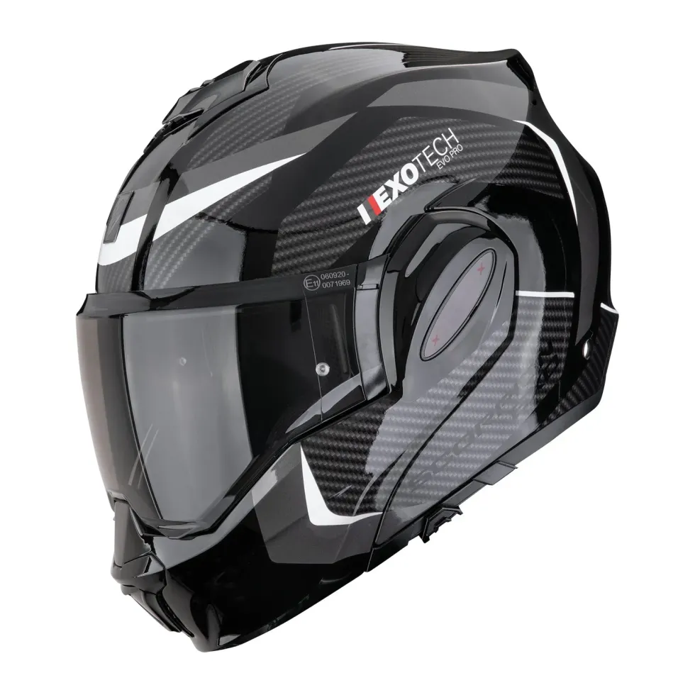 SCORPION Helmet EXO-TECH EVO PRO ACUTI Black-Silver