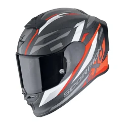 SCORPION Hjälm EXO-R1 EVO AIR CARBON AIR RUNNER Mattsvart-Röd