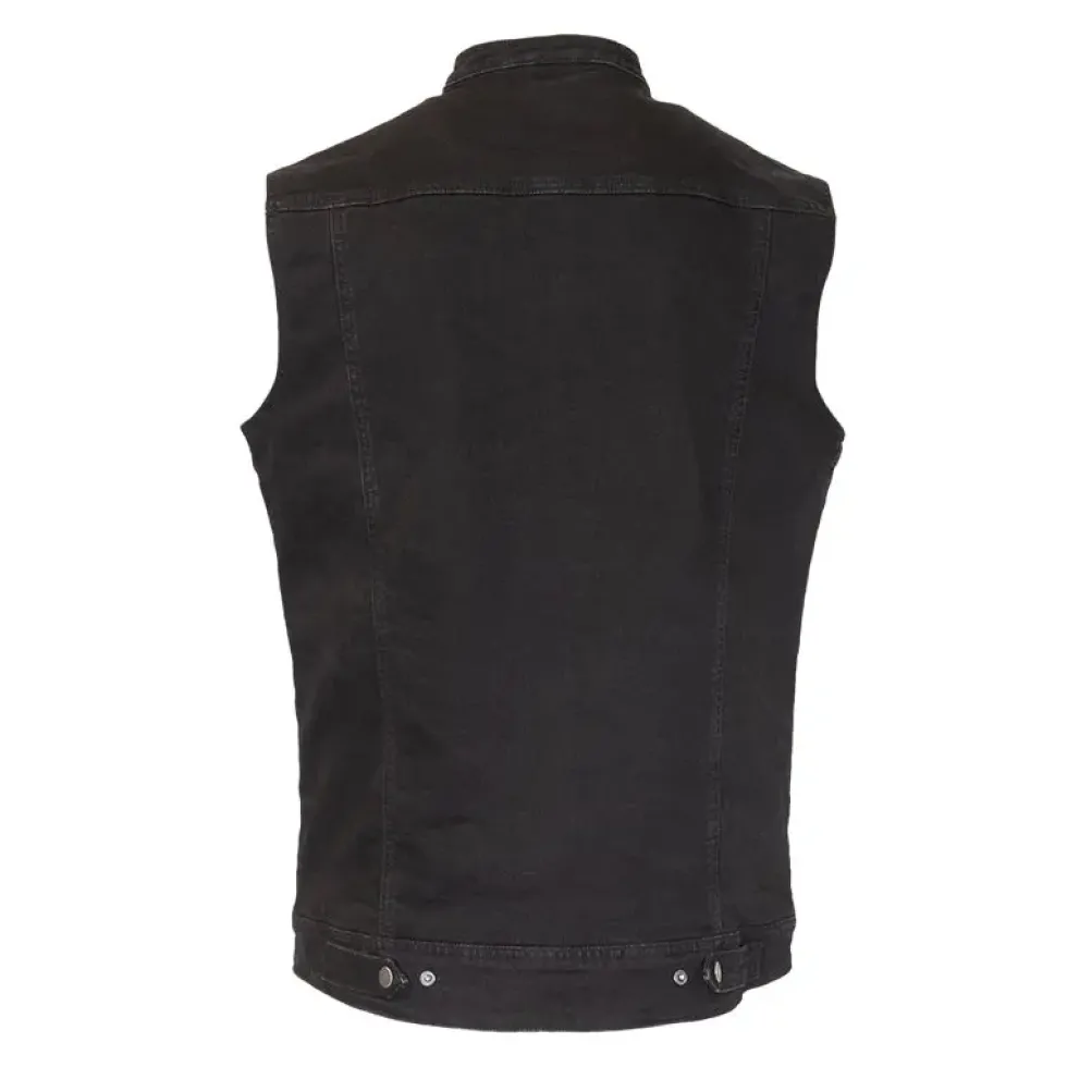 Väst Merlin Club Denim Svart